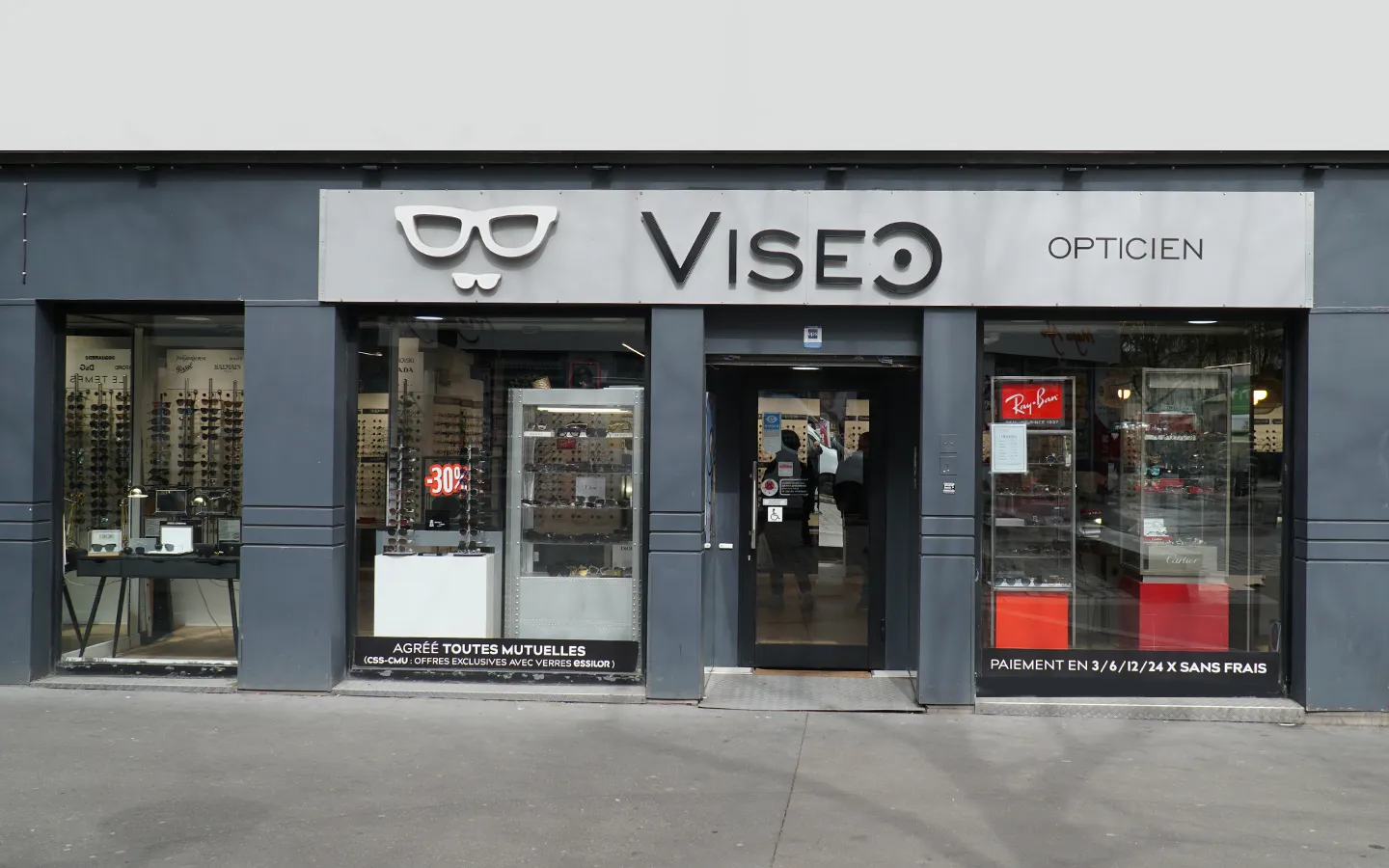 Viseo Opticien Devanture